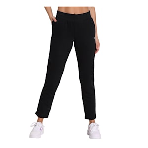Essential Women's Sweat Pants, Cotton Black, extralarge-IND