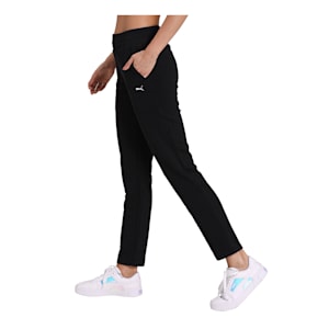Essential Women's Sweat Pants, Cotton Black, extralarge-IND
