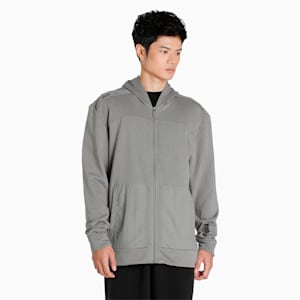 NU-TILITY Men's Full Zip Hoodie, Ultra Gray, extralarge-IND