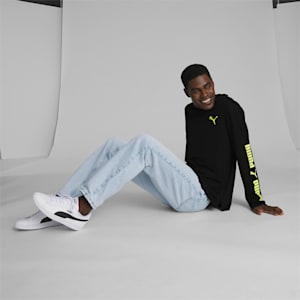 Sunny Daze Men's Hoodie, PUMA Black-Lily Pad