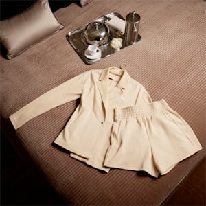 T7 Women's Blazer, Light Sand