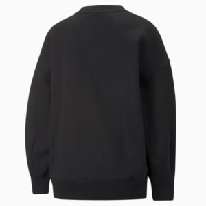 Classics Oversized Crewneck Sweatshirt Women, Puma Black