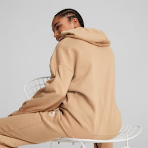 Classics Oversized Hoodie Women, Dusty Tan