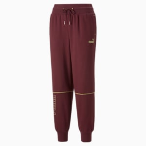 Power Deco Glam Women's Pants, Aubergine