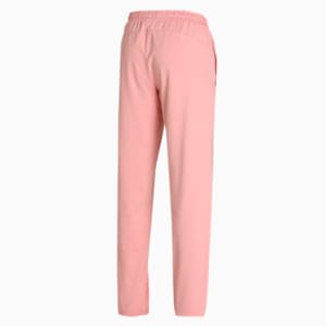 Zippered Jersey Women's Sweatpants, Rosette
