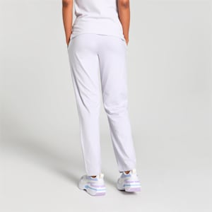 Zippered Jersey Women's Regular Fit Sweatpants, Spring Lavender, extralarge-IND