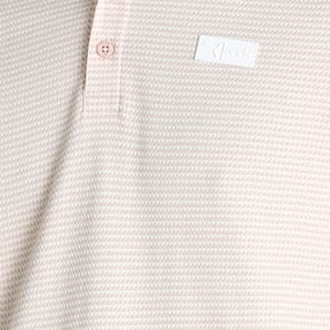 PUMA x one8 Men's Jacquard Slim Fit Polo, Light Sand, extralarge-IND