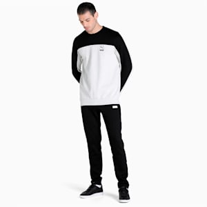 One8 Men's Slim Fit Track Pants, PUMA Black, extralarge-IND