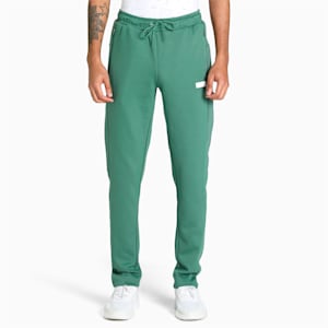 One8 Men's Slim Fit Track Pants, Deep Forest, extralarge-IND