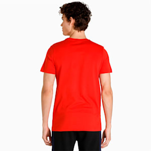 One8 Virat Kohli Men's Logo T-Shirt, Burnt Red