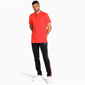One8 Men's Slim Fit Polo, Burnt Red, extralarge-IND
