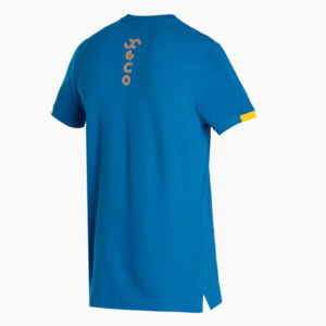 PUMA x one8 Men's Slim Fit Polo, Lake Blue, extralarge-IND