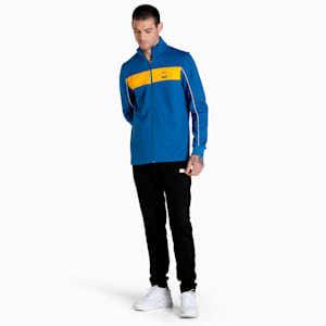 One8 Men's Slim Fit Hoodie, Lake Blue, extralarge-IND