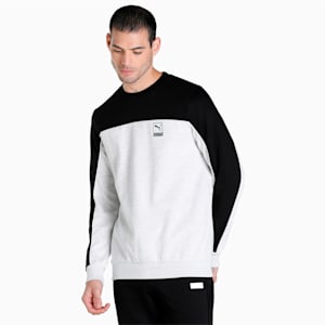 One8 Virat Kohli Men's Sweatshirt, PUMA White Heather