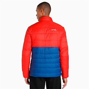 PUMA x one8 Men's Reversible Padded Slim Fit Jacket, PUMA Black, extralarge-IND