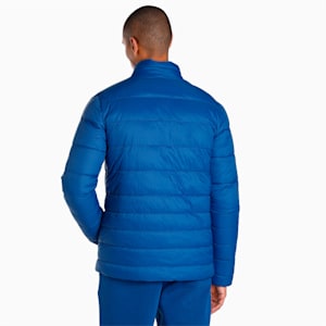 PUMA x one8 Men's Reversible Padded Slim Fit Jacket, Blazing Blue, extralarge-IND