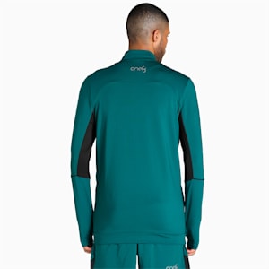 One8 Virat Kohli Men's Full Zip Jacket, Varsity Green