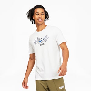 T-shirt à graphique Sneaker Smash, homme, Blanc Puma