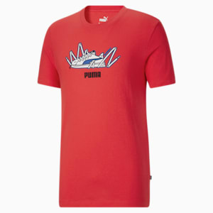 Sneaker Smash Men's Graphic Tee, High Risk Red, extralarge