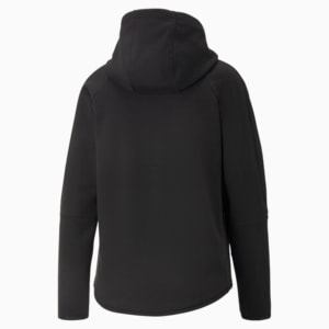 ウィメンズ EVOSTRIPE フーデッド ジャケット II, Puma Black