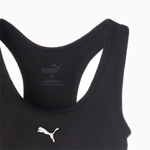 キッズ ガールズ プーマ ストロング ブラトップ 中サポート, Puma Black