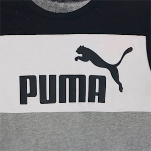 キッズ ボーイズ ESS+ カラーブロック 半袖 Tシャツ 120-160cm, PUMA Black, extralarge-JPN