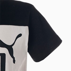 キッズ ボーイズ ESS+ カラーブロック 半袖 Tシャツ 120-160cm, PUMA Black, extralarge-JPN