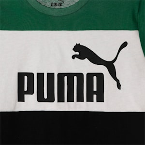 キッズ ボーイズ ESS+ カラーブロック 半袖 Tシャツ 120-160cm, Vine, extralarge-JPN