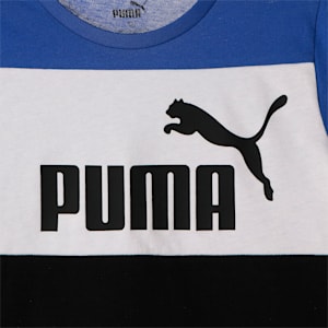 キッズ ボーイズ ESS+ カラーブロック 半袖 Tシャツ 120-160cm, Royal Sapphire, extralarge-JPN