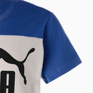 キッズ ボーイズ ESS+ カラーブロック 半袖 Tシャツ 120-160cm, Royal Sapphire, extralarge-JPN