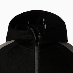 キッズ ボーイズ EVOSTRIPE フーデッド ジャケット 120-160cm, Puma Black, extralarge-JPN