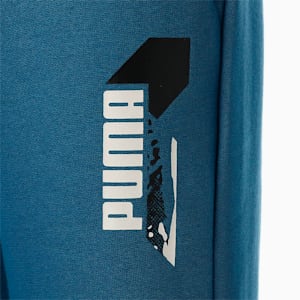 キッズ ボーイズ ALPHA スウェットパンツ 裏起毛 120-160cm, Lake Blue