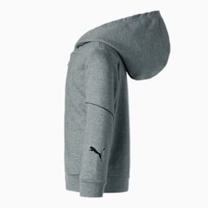 キッズ ボーイズ ACTIVE SPORTS フーデッド ジャケット 120-160cm, Medium Gray Heather