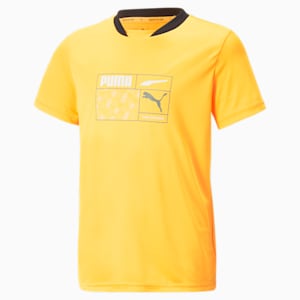 キッズ ボーイズ ACTIVE SPORTS ポリ グラフィック Tシャツ 120-160cm, Sun Stream