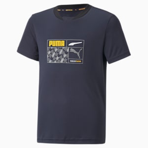 キッズ ボーイズ ACTIVE SPORTS ポリ グラフィック Tシャツ 120-160cm, Parisian Night