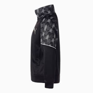 キッズ ボーイズ ACTIVE SPORTS ポリ フーデッド ジャケット 120-160cm, Puma Black, extralarge-JPN