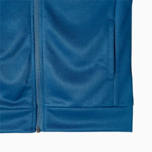 キッズ ボーイズ ACTIVE SPORTS ポリ フーデッド ジャケット 120-160cm, Lake Blue