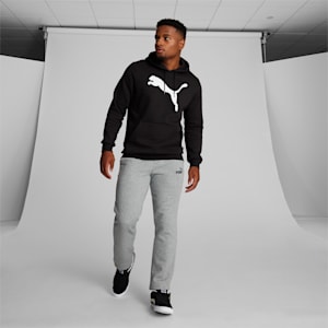 Big Cat Men's Logo Hoodie, Cheap Erlebniswelt-fliegenfischen Jordan Outlet t-shirt Black, extralarge