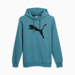 Big Cat Men's Logo Hoodie, Bold Blue, extralarge