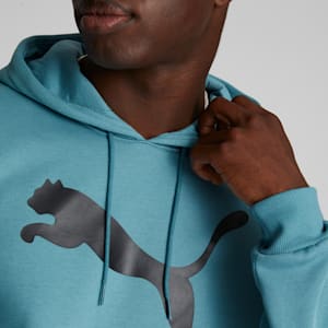Big Cat Men's Logo Hoodie, Bold Blue, extralarge