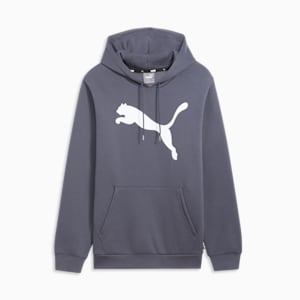 Sudadera con capucha para hombre Big Cat Logo, Galactic Gray, extralarge