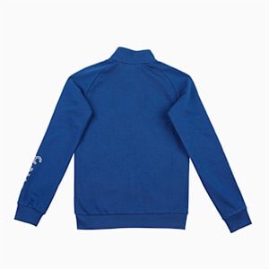 PUMA x one8 Logo Youth Regular Fit Full-Zip Jacket, Blazing Blue, extralarge-IND