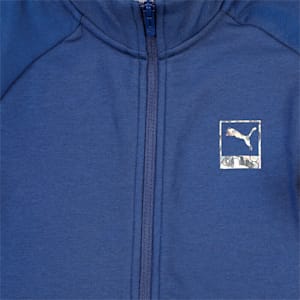 Virat Kohli Logo Men's Full-Zip Jacket, Blazing Blue