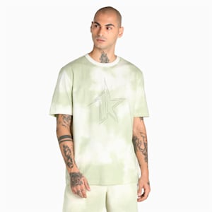 PUMAx1DER Men's Relaxed Fit T-Shirt, Spring Moss, extralarge-IND