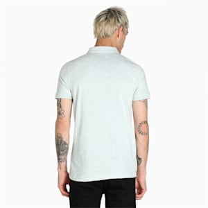 PUMAx1DER AOP Men's Polo T-Shirt, Ice Flow