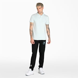 PUMAx1DER AOP Men's Polo T-Shirt, Ice Flow
