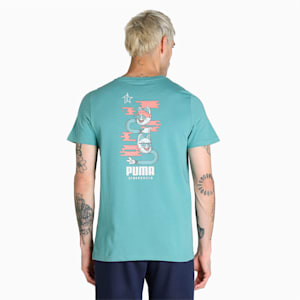 PUMAx1DER Character Men's T-Shirt, Mineral Blue