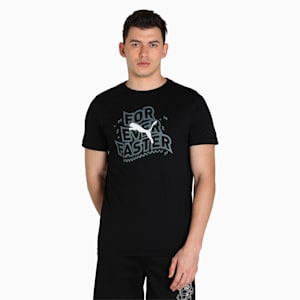 PUMAx1DER Graphic Men's T-Shirt, Puma Black