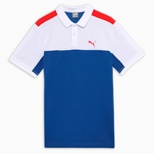 Colorblock Youth Regular Fit Polo, Cobalt Glaze, extralarge-IND