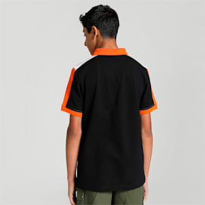 Colorblock Youth Regular Fit Polo, PUMA Black, extralarge-IND